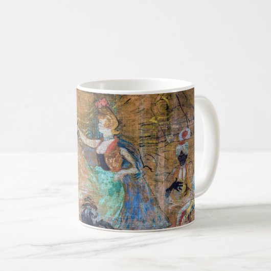 Toulouse-Lautrec - Maurische Tanz / Die Almehe Kaffeetasse (VorderseiteRechts)