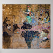 Toulouse-Lautrec - Maurische Tanz / Die Almehe Poster (Vorne)