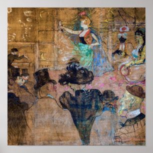 Toulouse-Lautrec - Maurische Tanz / Die Almehe Poster