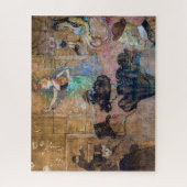Toulouse-Lautrec - Maurische Tanz / Die Almehe Puzzle (Vertikal)
