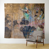 Toulouse-Lautrec - Maurische Tanz / Die Almehe Wandteppich (Beispiel (Horizontal))