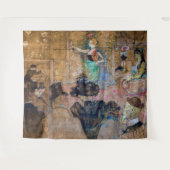 Toulouse-Lautrec - Maurische Tanz / Die Almehe Wandteppich (Vorderseite (Horizontal))