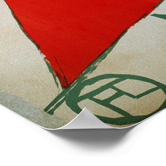 Toulouse-Lautrec - May Belfort Poster (Ecke)