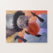 Toulouse-Lautrec Moulin Rouge Cat Puzzle (Horizontal)
