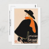 Toulouse-Lautrec Postcard Postkarte (Vorne/Hinten)