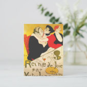 Toulouse Lautrec Poster Art Postkarte (Stehend Vorderseite)
