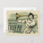 Toulouse Lautrec Poster Art Postkarte (Vorne/Hinten)