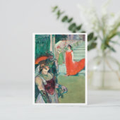 Toulouse-Lautrec Postkarte (Stehend Vorderseite)
