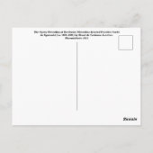 Toulouse-Lautrec Postkarte (Rückseite)