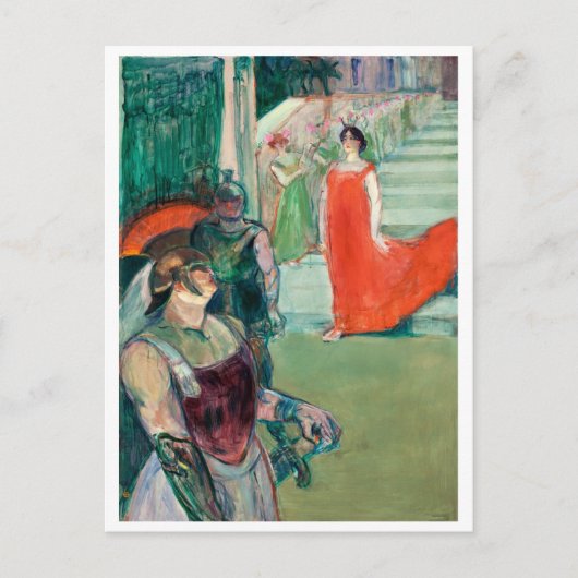 Toulouse-Lautrec Postkarte (Vorderseite)