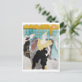 Toulouse-Lautrec Postkarte (Stehend Vorderseite)