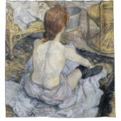 Toulouse-Lautrec - Rousse / Toilette Duschvorhang (Vorderseite)