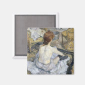 Toulouse-Lautrec - Rousse / Toilette Magnet (Vorderseite/Rückseite)