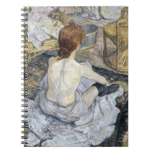 Toulouse-Lautrec - Rousse / Toilette Notizblock (Vorderseite)