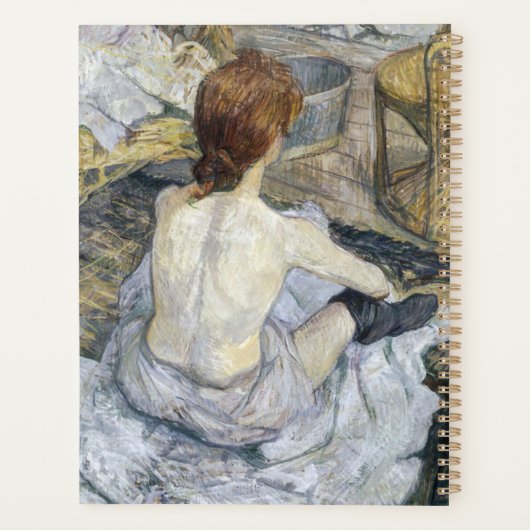 Toulouse-Lautrec - Rousse / Toilette Planer (Rückseite)