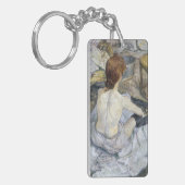 Toulouse-Lautrec - Rousse / Toilette Schlüsselanhänger (Vorderseite links)