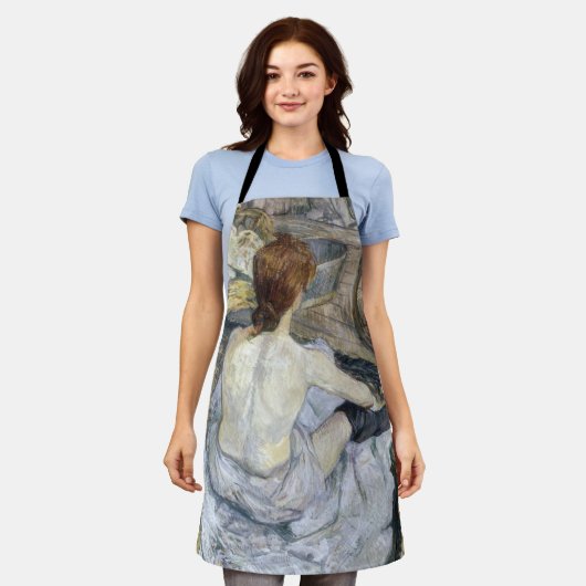 Toulouse-Lautrec - Rousse / Toilette Schürze (Getragen)