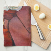 Toulouse-Lautrec - Rue des Moulins im Salon Geschirrtuch (Viertel Falte)