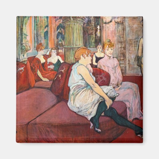 Toulouse-Lautrec - Rue des Moulins im Salon Magnet (Vorne)