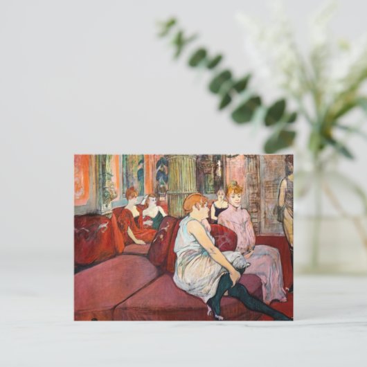 Toulouse-Lautrec - Rue des Moulins im Salon Postkarte (Stehend Vorderseite)