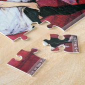 Toulouse-Lautrec - Salon im Ruede Moulins puz Puzzle (Seite)