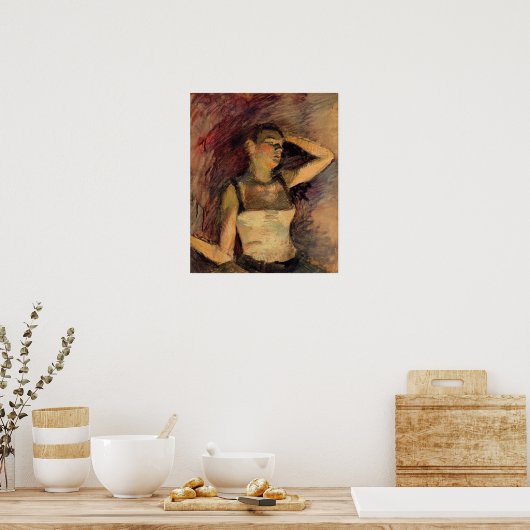 Toulouse-Lautrec - Study of a Dancer 1888 Poster (Küche)