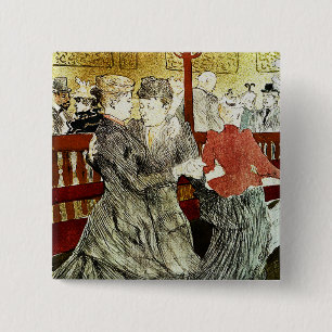 Toulouse-Lautrec - Tanzen am Rouge Button