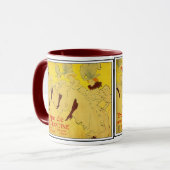 Toulouse-Lautrec - Tanztroupe Tasse (Vorderseite Links)