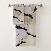 Toulouse-Lautrec - Troupe de Mlle Eglantine Badhandtuch Set (Insitu)