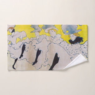 Toulouse-Lautrec - Troupe de Mlle Eglantine Badhandtuch Set