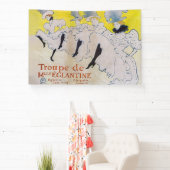 Toulouse-Lautrec - Troupe de Mlle Eglantine Banner (InSitu)