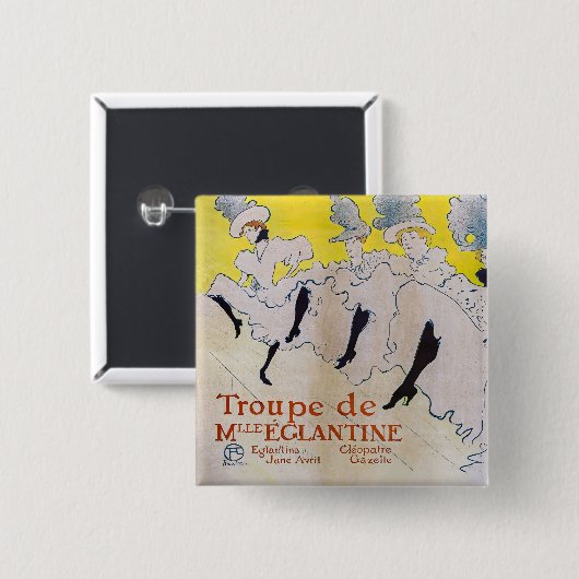 Toulouse-Lautrec - Troupe de Mlle Eglantine Button (Vorne & Hinten)