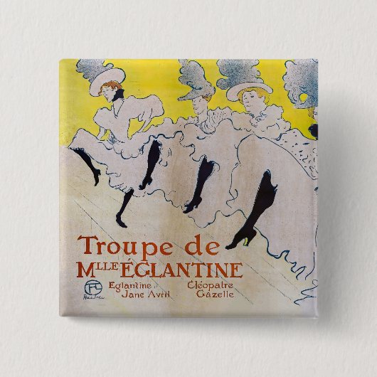 Toulouse-Lautrec - Troupe de Mlle Eglantine Button (Vorderseite)