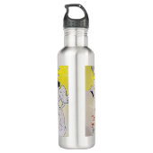 Toulouse-Lautrec - Troupe de Mlle Eglantine Edelstahlflasche (Rückseite)