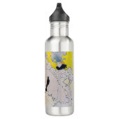 Toulouse-Lautrec - Troupe de Mlle Eglantine Edelstahlflasche (Rechts)