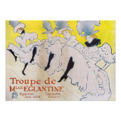 Toulouse-Lautrec - Troupe de Mlle Eglantine Fotodruck (Vorne)