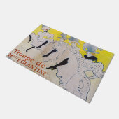 Toulouse-Lautrec - Troupe de Mlle Eglantine Fußmatte (Schrägansicht)