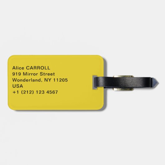 Toulouse-Lautrec - Troupe de Mlle Eglantine Gepäckanhänger (Rückseite horizontal)