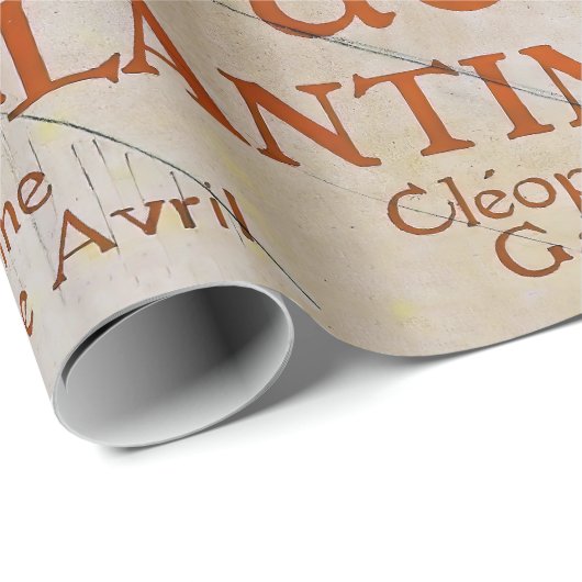 Toulouse-Lautrec - Troupe de Mlle Eglantine Geschenkpapier (Rolleneckpunkt)