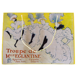 Toulouse-Lautrec - Troupe de Mlle Eglantine Große Geschenktüte