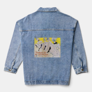 Toulouse-Lautrec - Troupe de Mlle Eglantine Jeansjacke