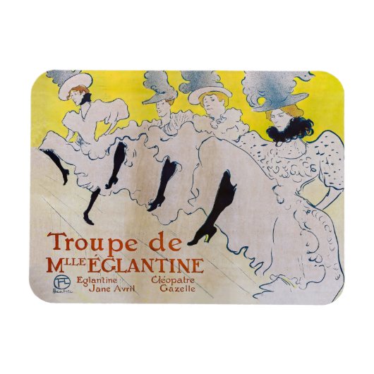 Toulouse-Lautrec - Troupe de Mlle Eglantine Magnet (Horizontal)