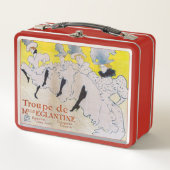 Toulouse-Lautrec - Troupe de Mlle Eglantine Metall Brotdose (Vorderseite)