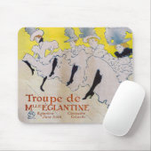 Toulouse-Lautrec - Troupe de Mlle Eglantine Mousepad (Mit Mouse)
