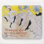 Toulouse-Lautrec - Troupe de Mlle Eglantine Mousepad (Vorne)