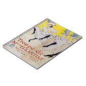 Toulouse-Lautrec - Troupe de Mlle Eglantine Notizblock (Linke Seite)