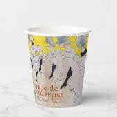 Toulouse-Lautrec - Troupe de Mlle Eglantine Pappbecher (Vorderseite)