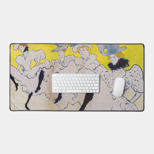 Toulouse-Lautrec - Troupe de Mlle Eglantine Schreibtischunterlage (Tastatur & Maus)