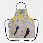 Toulouse-Lautrec - Troupe de Mlle Eglantine Schürze (Vorderseite)