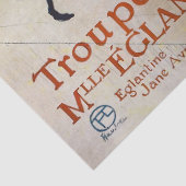 Toulouse-Lautrec - Troupe de Mlle Eglantine Seidenpapier (Detail)